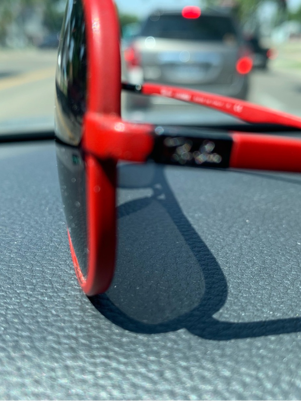 Aviators Sunglasses with Black Lenses - Picture 3 of 6
